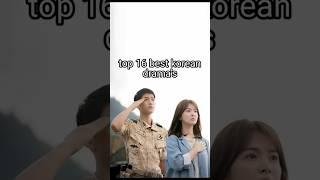 top 16 best korean drama's  part 1#kdrama #ost #drama #movie #koreandrama #koreananimation