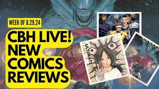 2 New Hickman Comics! Alien vs Avengers! CBH Live!