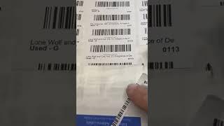 Avery printer labels. Amazon FBA problem