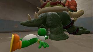 SFM Bowser Gassy Time To Yoshi Animation #50