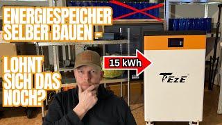 15 kWh Stromspeicher fast so günstig wie selbstgebaut - Teze 51,2 V 300Ah