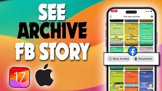 how to see archive Facebook story | TECH ON |