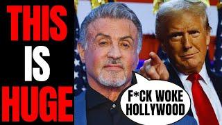 Sylvester Stallone Tells Woke Hollywood To F*CK OFF And Embraces Donald Trump