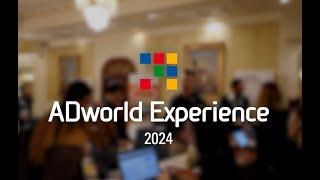 ADworld Experience 2024 presentation