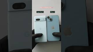 Google Pixel 7a Vs iPhone 14 Speed Test