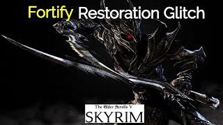 Skyrim: Fortify Restoration Glitch SIMPLIFIED (Anniversary Edition)