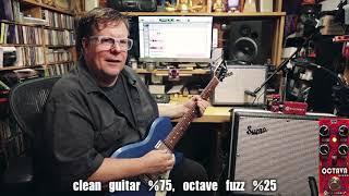Pigtronix Octava Micro Demo by Teddy Kumpel Analog Octave Up