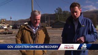 Gov. Stein talks about recovery following Hurricane Helene