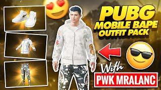 PUBG MOBILE BAPE Outfit Pack Unboxed W Player Well Known MrAlanC - Bape City Camo