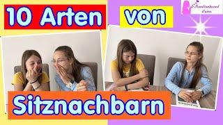 10 ARTEN VON SITZNACHBARN | LUISA UND NORA