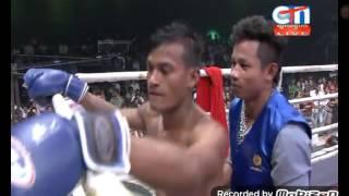 khmer boxing daily CTN TV|khmer vs thai boxing 2015,