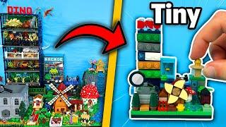 I made my LEGO City 1000x SMALLER...
