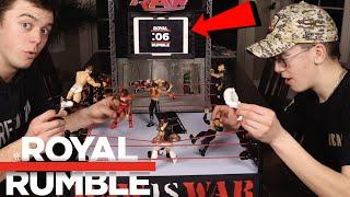 Royal Rumble WWE Action Figure Match!
