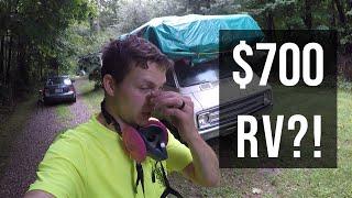 I Bought a $700 RV!! Meet Harvey! Tour of My New Motorhome!