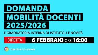 Domanda mobilità docenti 2025/26 e graduatoria interna di Istituto: tutto quello che c’è da sapere