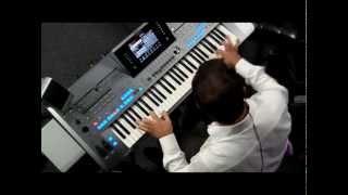 Yamaha Tyros5 Demo with Peter Baartmans: Audio Style