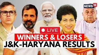 Jammu Kashmir Election Results LIVE | Big Twist In Haryana Election Results | BJP In the Lead | N18L