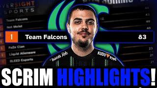 1ST PLACE ALGS PLAYOFF SCRIM HIGHLIGHTS!!! | Falcon ImperialHal