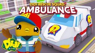 Didi Rescue Squad: Ambulance | Fun Family Song | Didi & Friends Song for Children