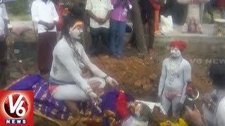 Aghori Performs Tantrik Pooja By Sitting On His Mother Body | Tamil Nadu | V6 News