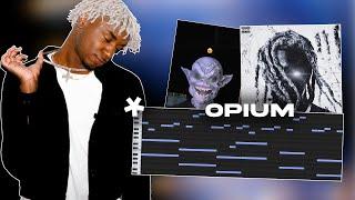 HOW TO MAKE HARD OPIUM BEATS AND SAMPLES FOR KEN CARSON | FL Studio 21