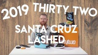 2019 Thirty Two Santa Cruz Lashed Snowboard Boots Review