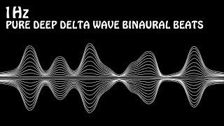 1Hz PURE DEEP DELTA WAVE BINAURAL BEATS. 50Hz Carrier. Deepest sleep. Deep healing. Deep Meditation.