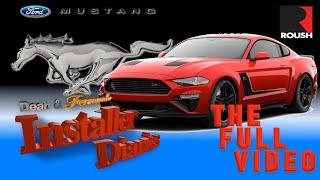 Full Roush Mustang car stero build