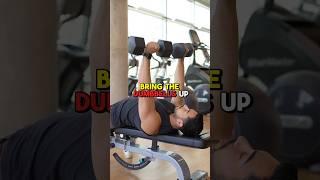 Stop Doing Your Dumbbell Presses Like This! #chestpress #chestworkout #buildmuscle #gayfitness
