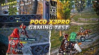 POCO X3 PRO 2024 GAMING TEST BUY OR NOT  IN BGMI PUBG MOBILE