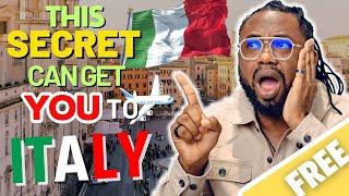 This is the SECRET to Study in Italy for FREE!  || Move with Family!