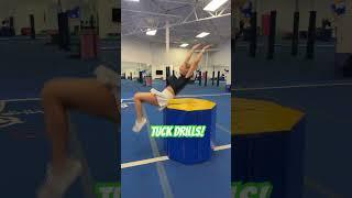 BARREL DRILLS TO HELP WITH YOUR TUMBLING OR CLASSES! #cheer #tumbling