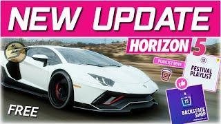 NEW Festival Playlist VOTE + NEW BACKSTAGE Cars (Forza Horizon 5 Summer Festival Playlist Update)