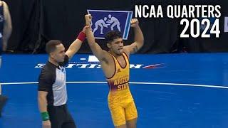 How R. Figueroa (8) Upset Braeden Davis (1) NCAA Quarters