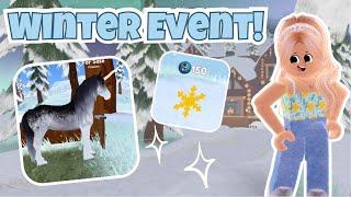 The WINTER EVENT Is Here! Checking It Out ️ | Wild Horse Islands