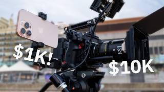 iPhone 16 Pro vs. RED | $10,000 Cinema Camera!