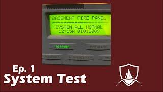 Fire Alarm System Test Episode 1 - Theliftoperator