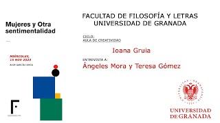 Aula de Creatividad: Mujeres y Otra sentimentalidad (15-NOV-2023)