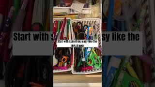 3 AMAZING Home Organization Tips from the KonMari Method/Marie Kondo #shorts