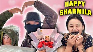 SURPRISE VISIT  || DONUT KHAYERA PANIPURI KHANA GAYEM  || @thisissharmy