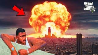 GTA 5 - The End Of Los Santos | NUCLEAR BOMB ATTACK On Los Santos In GTA 5