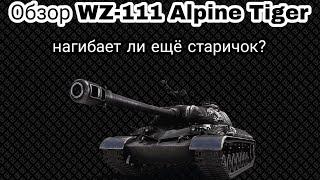 ОБЗОР WZ-111 Alpine Tiger ТАНК ЗА БОНЫ || НУЖЕН ЛИ ОН В АНГАРЕ ? НАГИБАЕТ ИЛИ НЕТ ? ИЛИ МОЖЕТ ИМБА