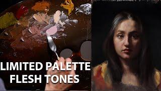 How to Mix Limited Palette Flesh Tones