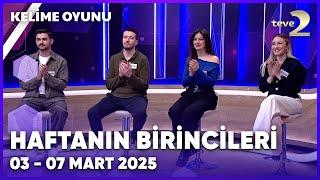 Kelime Oyunu 03 - 07 Mart 2025 Haftası Birincileri | Özel Kolaj