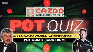 POT QUIZ EPISODE 4: JUDD TRUMP | BBC World Snooker Championship 2024