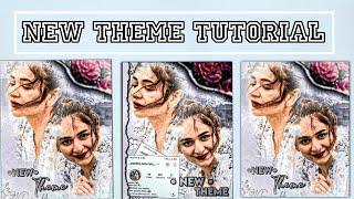 Theme divider tutorial by aastha creations