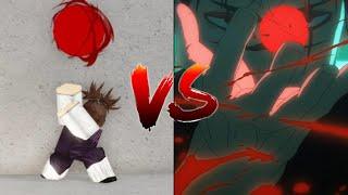 Every Choso Move in Jujutsu Shenanigans Vs Anime