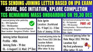 TCS MASS ONBOARDING ON 19 & 30 DEC | NINJA, DIGITAL, PRIME, BPS, SMART, IGNITE, MBA JOINING CRITERIA