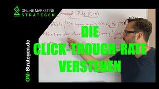 Click Through Rate (CTR) für dein Suchmaschinenmarketing erklärt