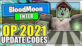 (2021) ALL *NEW* SECRET OP CODES! Blood Moon Tycoon Roblox